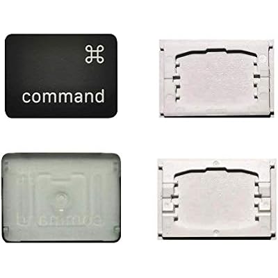 Replacement Individual Left Command Key Cap and Hinges are Applicable for MacBook Pro 13&16inch Model A1989 A1990 and for MacBook Air Model A1932 Keyboard to Replace The Left Command Keycap and Hinge