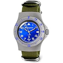 Vostok | Komandirskie 280684 Sea Captain Automatic Diver Wrist Watch | 17 Jewels Green Strap