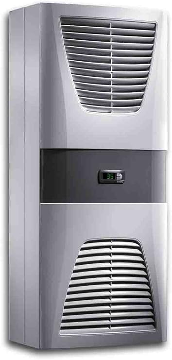 Rittal 3304540, Blue e cooling unit, Wallmount, 3753 BTU/h, 400-460V, 3 Phase, 50/60 Hz, Carbon Steel, 37.4" H x 15.7" W x 10.2" D