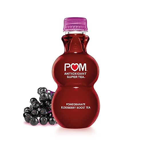 POM Wonderful Antioxidant Super Tea, Pomegranate Elderberry Boost Tea, 12 Ounce