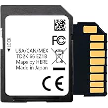Navigation SD Card TD2K66EZ1B Compatible with 2021-2023 3 / CX-5 / CX-9 / CX-30, 2022-2024 CX-50, 2022-2023 MX-30, USA/CAN/MEX Maps