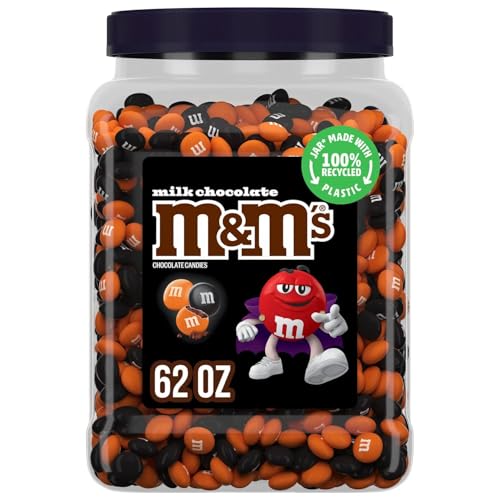 M And MS Milk Chocolate Halloween Candy, 62 oz.