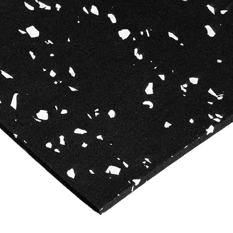 Rubber, Recycled, 1/4" Thick, 30"x24", 60A, Mfr: BULK-RS-RCY60-37-A