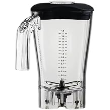Blender Cup, Compatible with Hamilton Beach HBH550/650/850 Blender Ice Crusher Juicer Container Tank With Blade Lid On The Bottom(650)