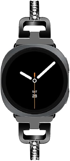 Bling Bracelet Women Bands Compatible with Samsung Galaxy Watch 8 40mm 44mm Classic 46mm Replacement Metal Wristbands