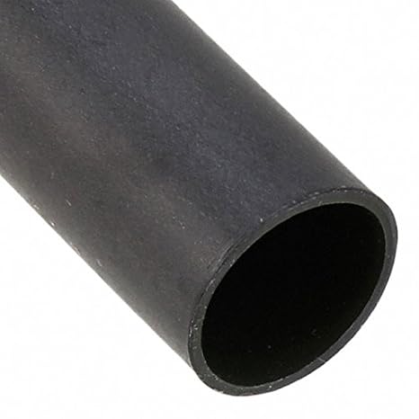 10 PCS, Raychem SCT-NO.3-E3-0-65MM-ND Heat Shrink Tubing Strip 1/2" (.5 in) Glue Filled, Adhesive Lined, 2.5" Long, 4 to 1 Shrink Ratio, Semi Rigid Flame Retardant Fluid Resistant, Black FS