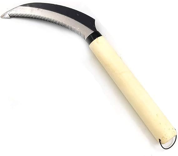 Garden Sawtooth Sickle Tool - Hand Hoe/Sickle