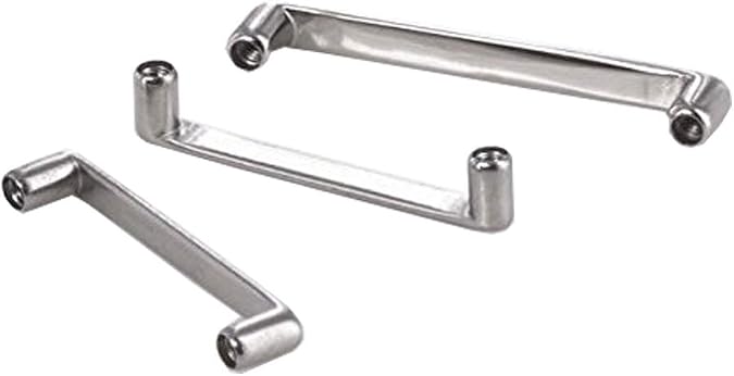 Painful Pleasures 16g Internally Threaded Flat Titanium Surface Barbell with 2mm Rise - 13mm~1/2"
