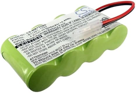 Cameron Sino New Replacement Battery Fit for Welch-Allyn 12000, 72240(3000mAh / 14.40Wh)