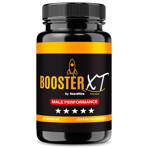 NutraRize Booster XT for Men, Male Enhancing Capsules, Premium Formula to Support Daily Energy & Peak Performance, Multivitamin Pills for Overall Health, BoosterXT Reviews 60 Capsules