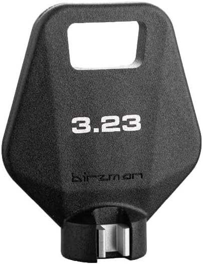 Birzman Two-Way Stainless Steel Spoke Wrench 3.23mm - Precision, Durable Bi