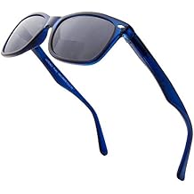 VITENZI Bifocal Sunglasses for Men and Women Retro Reading Sun Tinted Glasses with Readers - Prato