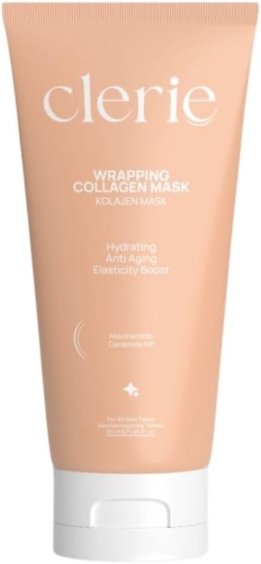 Tip 1 & Tip 3 Kolajen Maske – Porselen Cilt Etkili Soyulabilir Yüz Maskesi – Gözenek Sıkılaştırıcı, Anti-Aging ve Derinlemesine Nemlendiren Cam Cilt Bakımı