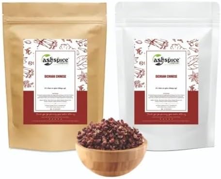 Sichuan | Szechuan | Sechuan | Szechwan Chinese Pepper Red Whole Peppercorns by Ash Spice Comp® 25g-950g (50g)