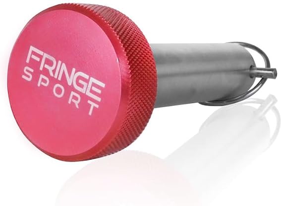FringeSport Magpin Power Rack & Squat Rack Attachment - For Home, Gym Equipment, Indoor & Outdoor Safety Magnetic Pin Attachment - Quick & Safety Pins w/Extra Security Design - Fits All Major Brands