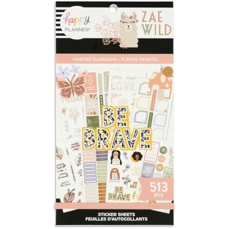 Happy Planner x Zaewild Value Pack Stickers