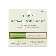 i-ENVY Cluster Palette Active Lash Serum, Daily Lash Care for Stronger & Thicker Lashes, Wild Yam Root Extract for Hair Loss Prevention, Botanical Ingredients Infused