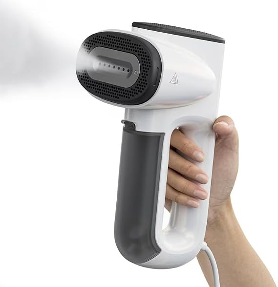 Neakasa Magic 1 Vacuum Steamer, Handheld Travel Garment Steamer for Clothes, 2300Pa Suction for Clothes Grips, Steamer Iron 2 In 1, Ready to Wear (220V-240V)
