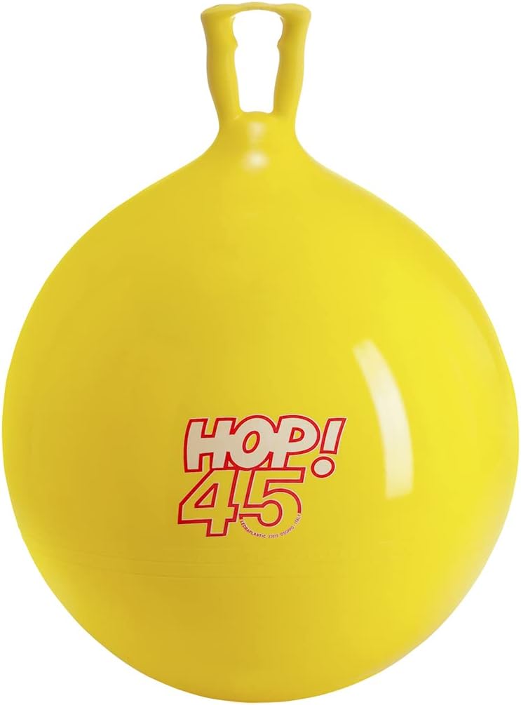 Gymnic Hop 45 Ride on Bounce Toy 18 Yellow