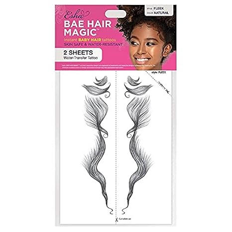 Esha Bae Hair Magic Instant Tattoo Sticker (FLEEK)