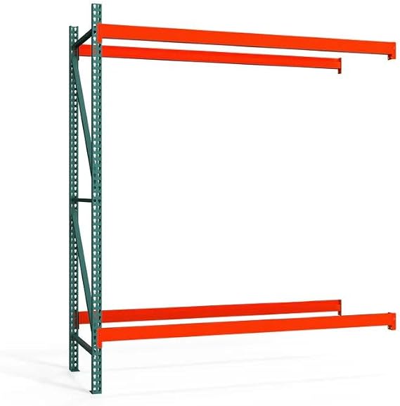 SI 36" d x 96" w x 120" h 2-Tier Pallet Rack Add-On Unit with No Decking