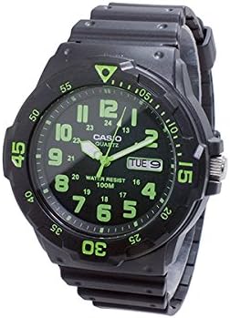 Casio Standard MRW-200H-3B Cheap Casio Wristwatch, Watch, Men's, Women's, Unisex, Casual, Rubber, Black
