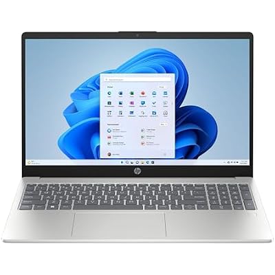 HP 2025 Laptop | 15-fd000 | 15.6 1920 x 1080 Touch IPS | Intel-10 Core i7-1355U | Intel Iris Xe Graphics |16GB DDR4 | 512GB SSD | Windows 11 Home | Wi-Fi 6 - BT 5.3-720p HD Camera - Natural Silver