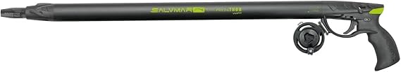 SALVIMAR Predathor Vuoto Pneumatic Speargun | Durable Ergonomic Advanced Spearfishing Gear with Vacuum Muzzle, 13mm Inner Barrel, Tahitiana 17-4PH Shaft, Power Regulator & Pump