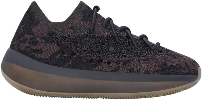 adidas Kids Boys Yeezy Boost 380 Slip On Sneakers Shoes Casual - Black, Brown