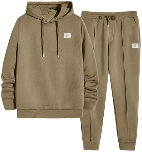 JMIERR Mens Hoodie Sweatpants Set Tracksuit Casual 2 Piece Outfits