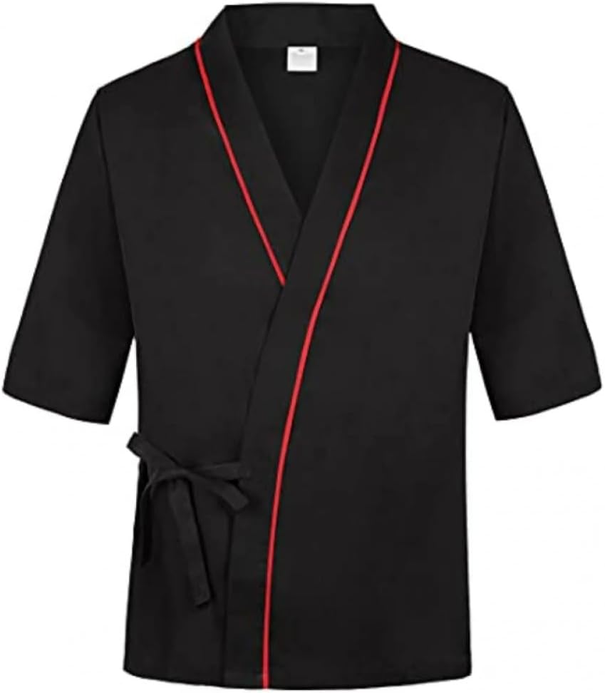 Korea Cook Uniform Unisex Chef Coat Waiter Work Sushi Restaurant Costume for Japanese Restaurant Shop