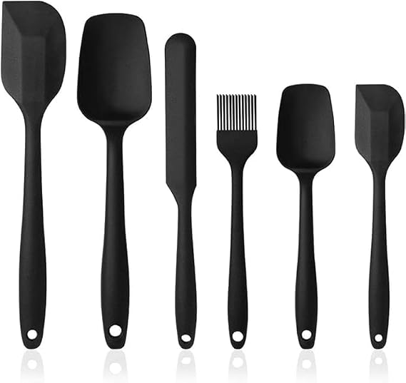 Mayaglory Silikon Spatula Takım Yanmaz Yapışmaz Mutfak Pasta Silikon Yumurta Fırçası Kaşık Bıçak Spatula Seti