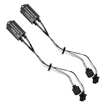 H13/9008 LED Headlight Decoders, LED Canbus Resistors, Error-free Canbus Decoders, Anti-Flickers For Headlight Bulbs, Perfect Flickering Canceller, 2PCS