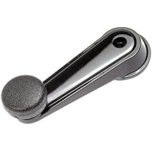 Dorman 775-5501 Window Crank Handle Compatible with Select Mack Models, Black Zinc