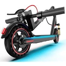 Electric Scooter Adults, Up to 192325Miles & 192122Mph, 8.510 Tires, FrontDual Suspension, Folding E-Scooter Built in TurnSide Light