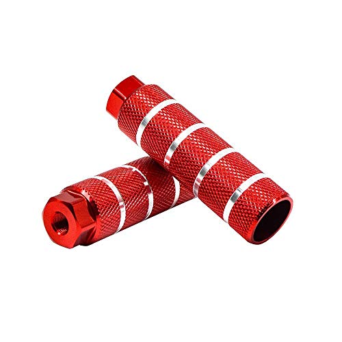 2 Pcs Alloy Bike Pegs BMX Pedals Fit 38 inch Axles