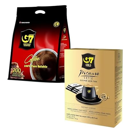 Bundle of Pure Black and Picasso Latte Instant Coffee
