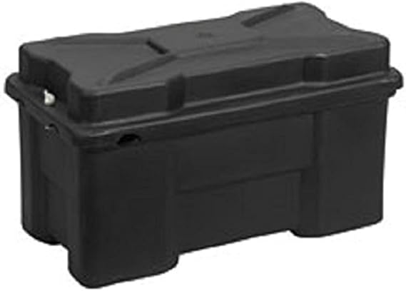 Moeller Roto-Molded Marine Battery Box (One 4D Battery, 23.63" x 12.5" x 14.63")