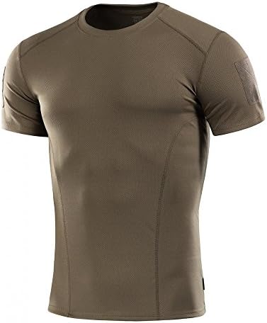 M-Tac Tactical T Shirt Short Sleeve Mens Workout Athletic Training Shirt Patch