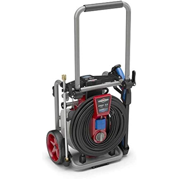 Briggs & Stratton S2000P 2000 MAX PSI at 1.1 GPM Electric Pressure Washer with Power flow Technology, Model 020667