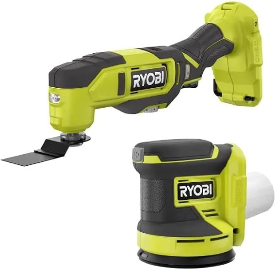 ONEAND 18V Cordless 2-Tool Combo KIT with Multi-Tool and 5 in. Random Orbit Sander Tools