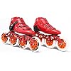 Professional Inline Speed Skates, 4 Wheels Carbon Fiber Skating Shoes Single Row Roller Skates,High Performance Speed Straight Skate Outdoor Inline Skate for Adult Children Unisex