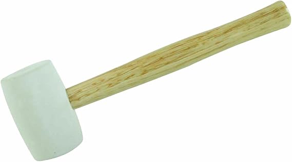 Silverline White Rubber Mallet 32 oz (907g) (196552)