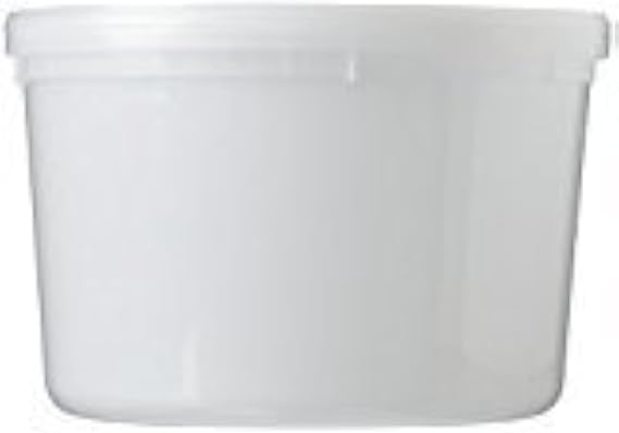 Deli Food Storage Containers with Lid, 64-Ounce, 16-Pack