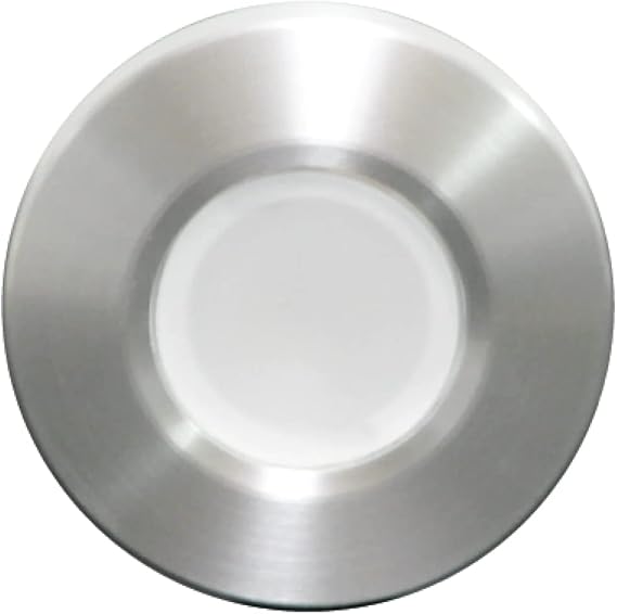 Lumitec Orbit Brushed Flush Mount Down Dimmable Light White/Blue 112501