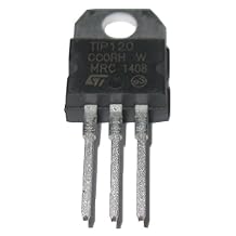 Major Brands TIP120. Transistor, Darlington, NPN, 60 Volt, 5 Amp, 3-Pin, 3+ Tab, TO-220, AmpB, Rail (Pack of 15)