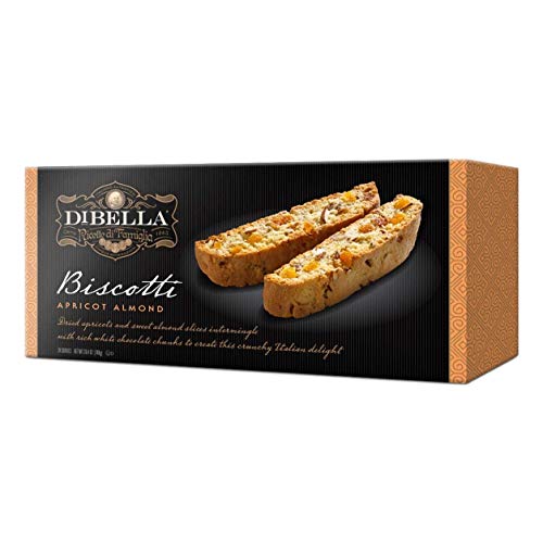 DiBella Artisan Style Italian Biscotti Cookies Apricot Almond