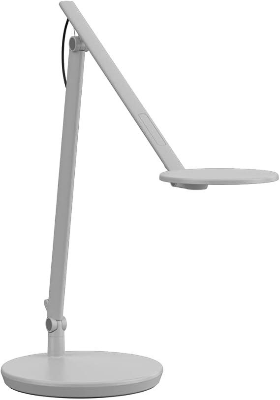 Humanscale Task Light | Standard Range Arm | Desktop Base | 3000 K Color Temperature | Light Gray