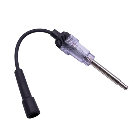 in line Spark Plug Tester, Straight Boot Ignition Test Light Tool for Small Engine Car, Motorcycle, Lawn Mower, Chainsaw