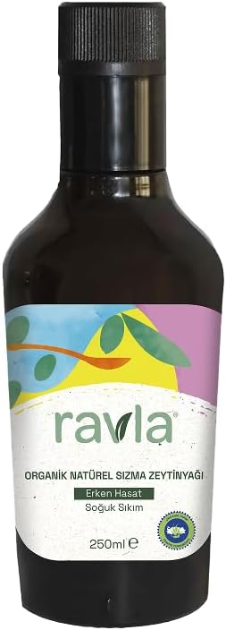Ravla Organik Zeytinyağı – Bebek ve Çocuklara Özel Yüksek Polifenol Serisi 250ml